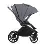 Carucior 2 in 1, Lionelo, Mika Plus, Cadru din aluminiu, Cu landou intarit si salteluta moale, Reversibil, Cu sistem de ventilatie 3D, Cu accesorii, Pana la 22 kg, Conform cu EN1888-1 EN1888-2, EN1466, Gri - 9