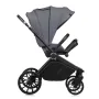 Carucior 2 in 1, Lionelo, Mika Plus, Cadru din aluminiu, Cu landou intarit si salteluta moale, Reversibil, Cu sistem de ventilatie 3D, Cu accesorii, Pana la 22 kg, Conform cu EN1888-1 EN1888-2, EN1466, Gri - 10