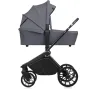 Carucior 2 in 1, Lionelo, Mika Plus, Cadru din aluminiu, Cu landou intarit si salteluta moale, Reversibil, Cu sistem de ventilatie 3D, Cu accesorii, Pana la 22 kg, Conform cu EN1888-1 EN1888-2, EN1466, Gri - 16