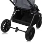 Carucior 2 in 1, Lionelo, Mika Plus, Cadru din aluminiu, Cu landou intarit si salteluta moale, Reversibil, Cu sistem de ventilatie 3D, Cu accesorii, Pana la 22 kg, Conform cu EN1888-1 EN1888-2, EN1466, Gri - 22