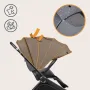 Carucior 2 in 1, Lionelo, Mika Plus, Cadru din aluminiu, Cu landou intarit si salteluta moale, Reversibil, Cu sistem de ventilatie 3D, Cu accesorii, Pana la 22 kg, Conform cu EN1888-1 EN1888-2, EN1466, Gri - 42