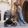 Carucior 2 in 1, Lionelo, Mika Plus, Cadru din aluminiu, Cu landou intarit si salteluta moale, Reversibil, Cu sistem de ventilatie 3D, Cu accesorii, Pana la 22 kg, Conform cu EN1888-1 EN1888-2, EN1466, Gri - 44
