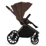 Carucior 2 in 1, Lionelo, Mika Plus, Cadru din aluminiu, Cu landou intarit si salteluta moale, Reversibil, Cu sistem de ventilatie 3D, Cu accesorii, Pana la 22 kg, Conform cu EN1888-1 EN1888-2, EN1466, Mocha Mousse - 13
