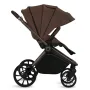 Carucior 2 in 1, Lionelo, Mika Plus, Cadru din aluminiu, Cu landou intarit si salteluta moale, Reversibil, Cu sistem de ventilatie 3D, Cu accesorii, Pana la 22 kg, Conform cu EN1888-1 EN1888-2, EN1466, Mocha Mousse - 14