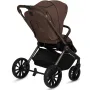 Carucior 2 in 1, Lionelo, Mika Plus, Cadru din aluminiu, Cu landou intarit si salteluta moale, Reversibil, Cu sistem de ventilatie 3D, Cu accesorii, Pana la 22 kg, Conform cu EN1888-1 EN1888-2, EN1466, Mocha Mousse - 16