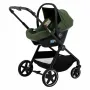 Carucior 3 in 1, FreeON, Zack, Cu cadru din aluminiu, Landou, Scoica auto, Geanta pentru mamici, Conform cu standardele EN 1888:2018 si ECE R129, Olive - 23