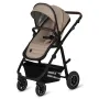 Carucior 3 in 1, Lionelo, Amber, Landou intarit,  Scoica auto testata ADAC, Reversibil, Cu accesorii, Geanta parinti, Pana la 22 kg, Bej - 7