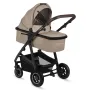 Carucior 3 in 1, Lionelo, Amber, Landou intarit,  Scoica auto testata ADAC, Reversibil, Cu accesorii, Geanta parinti, Pana la 22 kg, Bej - 13