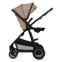 Carucior 3 in 1, Lionelo, Amber, Landou intarit,  Scoica auto testata ADAC, Reversibil, Cu accesorii, Geanta parinti, Pana la 22 kg, Bej - 16