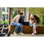 Carucior 3 in 1, Lionelo, Amber, Landou intarit,  Scoica auto testata ADAC, Reversibil, Cu accesorii, Geanta parinti, Pana la 22 kg, Bej - 40