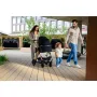 Carucior 3 in 1, Lionelo, Amber, Landou intarit,  Scoica auto testata ADAC, Reversibil, Cu accesorii, Geanta parinti, Pana la 22 kg, Bej - 45