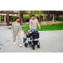 Carucior 3 in 1, Lionelo, Amber, Landou intarit,  Scoica auto testata ADAC, Reversibil, Cu accesorii, Geanta parinti, Pana la 22 kg, Bej - 54