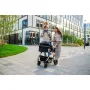 Carucior 3 in 1, Lionelo, Amber, Landou intarit,  Scoica auto testata ADAC, Reversibil, Cu accesorii, Geanta parinti, Pana la 22 kg, Bej - 57