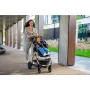 Carucior 3 in 1, Lionelo, Amber, Landou intarit,  Scoica auto testata ADAC, Reversibil, Cu accesorii, Geanta parinti, Pana la 22 kg, Bej - 61