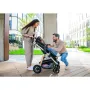 Carucior 3 in 1, Lionelo, Amber, Landou intarit,  Scoica auto testata ADAC, Reversibil, Cu accesorii, Geanta parinti, Pana la 22 kg, Bej - 64