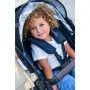 Carucior 3 in 1, Lionelo, Amber, Landou intarit,  Scoica auto testata ADAC, Reversibil, Cu accesorii, Geanta parinti, Pana la 22 kg, Bej - 69