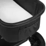 Carucior 3 in 1, Lionelo, Amber, Cadru aluminiu, Cu landou intarit si salteluta moale, Cu scoica auto testata ADAC, Reversibil, Cu accesorii, Geanta parinti, Pana la 22 kg, Negru silver - 28
