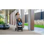 Carucior 3 in 1, Lionelo, Amber, Cadru aluminiu, Cu landou intarit si salteluta moale, Cu scoica auto testata ADAC, Reversibil, Cu accesorii, Geanta parinti, Pana la 22 kg, Negru silver - 48