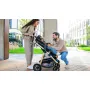 Carucior 3 in 1, Lionelo, Amber, Cadru aluminiu, Cu landou intarit si salteluta moale, Cu scoica auto testata ADAC, Reversibil, Cu accesorii, Geanta parinti, Pana la 22 kg, Negru silver - 52