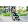 Carucior 3 in 1, Lionelo, Amber, Cadru aluminiu, Cu landou intarit si salteluta moale, Cu scoica auto testata ADAC, Reversibil, Cu accesorii, Geanta parinti, Pana la 22 kg, Negru silver - 55