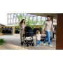 Carucior 3 in 1, Lionelo, Amber, Cadru aluminiu, Cu landou intarit si salteluta moale, Cu scoica auto testata ADAC, Reversibil, Cu accesorii, Geanta parinti, Pana la 22 kg, Negru silver - 59