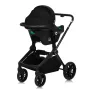 Carucior 3 in 1, Lionelo, Mika Plus, Cadru din aluminiu, Cu landou intarit si salteluta moale, Cu scoica auto testata ADAC, Reversibil, Cu sistem de ventilatie 3D, Cu accesorii, Pana la 22 kg, EN1888-1 EN1888-2 EN1466 ECE R129, Maro - 13