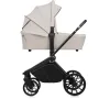 Carucior 3 in 1, Lionelo, Mika Plus, Cadru din aluminiu, Cu landou intarit si salteluta moale, Cu scoica auto testata ADAC, Reversibil, Cu sistem de ventilatie 3D, Cu accesorii, Pana la 22 kg, EN1888-1 EN1888-2 EN1466 ECE R129, Bej - 17