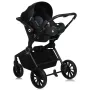 Carucior 3 in 1, Lionelo, Mika Plus, Cadru din aluminiu, Cu landou intarit si salteluta moale, Cu scoica auto testata ADAC, Reversibil, Cu sistem de ventilatie 3D, Cu accesorii, Pana la 22 kg, EN1888-1 EN1888-2 EN1466 ECE R129, Bej - 21