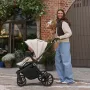 Carucior 3 in 1, Lionelo, Mika Plus, Cadru din aluminiu, Cu landou intarit si salteluta moale, Cu scoica auto testata ADAC, Reversibil, Cu sistem de ventilatie 3D, Cu accesorii, Pana la 22 kg, EN1888-1 EN1888-2 EN1466 ECE R129, Bej - 57