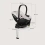 Carucior 4 in 1, Lionelo, Mika Plus, Cu scoica auto Moxie Bej cu baza rotativa 360, Reversibil, Cu sistem de ventilatie 3D, Cu accesorii, Pana la 22 kg, EN1888-1 EN1888-2 EN1466 ECE R129, Verde - 22