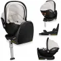 Carucior 4 in 1, Lionelo, Mika Plus, Cu scoica auto Moxie Bej cu baza rotativa 360, Reversibil, Cu sistem de ventilatie 3D, Cu accesorii, Pana la 22 kg, EN1888-1 EN1888-2 EN1466 ECE R129, Verde - 4