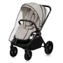 Carucior 4 in 1, Lionelo, Mika Plus, Cu scoica auto Moxie Black Carbon cu baza rotativa 360, Reversibil, Cu sistem de ventilatie 3D, Cu accesorii, Pana la 22 kg, EN1888-1 EN1888-2 EN1466 ECE R129, Bej - 14