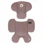 Carucior 4 in 1, Lionelo, Mika Plus, Cu scoica auto Moxie Mov cu baza rotativa 360, Reversibil, Cu sistem de ventilatie 3D, Cu accesorii, Pana la 22 kg, EN1888-1 EN1888-2 EN1466 ECE R129, Maro - 19