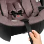 Carucior 4 in 1, Lionelo, Mika Plus, Cu scoica auto Moxie Mov cu baza rotativa 360, Reversibil, Cu sistem de ventilatie 3D, Cu accesorii, Pana la 22 kg, EN1888-1 EN1888-2 EN1466 ECE R129, Maro - 22