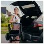 Carucior 4 in 1, Lionelo, Mika Plus, Cu scoica auto Moxie Mov cu baza rotativa 360, Reversibil, Cu sistem de ventilatie 3D, Cu accesorii, Pana la 22 kg, EN1888-1 EN1888-2 EN1466 ECE R129, Maro - 39