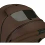 Carucior 4 in 1, Lionelo, Mika Plus, Cu scoica auto Moxie Mov cu baza rotativa 360, Reversibil, Cu sistem de ventilatie 3D, Cu accesorii, Pana la 22 kg, EN1888-1 EN1888-2 EN1466 ECE R129, Maro - 41