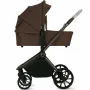 Carucior 4 in 1, Lionelo, Mika Plus, Cu scoica auto Moxie Mov cu baza rotativa 360, Reversibil, Cu sistem de ventilatie 3D, Cu accesorii, Pana la 22 kg, EN1888-1 EN1888-2 EN1466 ECE R129, Maro - 47