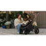 Carucior 4 in 1, Lionelo, Mika Plus, Cu scoica auto Moxie Mov cu baza rotativa 360, Reversibil, Cu sistem de ventilatie 3D, Cu accesorii, Pana la 22 kg, EN1888-1 EN1888-2 EN1466 ECE R129, Maro - 89