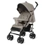 Carucior sport compact, Lionelo, Irma, Spatar ajustabil in 4 pozitii, Suport picioare reglabil, Manere rotative, Pliere tip umbrela, 6- 36 luni, Pana la 15 kg, Conform cu EN1888-1:2018, Bej - 2