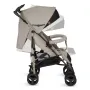 Carucior sport compact, Lionelo, Irma, Spatar ajustabil in 4 pozitii, Suport picioare reglabil, Manere rotative, Pliere tip umbrela, 6- 36 luni, Pana la 15 kg, Conform cu EN1888-1:2018, Bej - 9