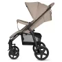Carucior sport, Lionelo, Annet Plus, De la nastere, Cu accesorii si capotina XXL reglabila, 0 - 22 Kg, Conform cu standardele europene de securitate EN1888-1 si EN1888-2, Bej - 7