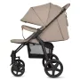 Carucior sport, Lionelo, Annet Plus, De la nastere, Cu accesorii si capotina XXL reglabila, 0 - 22 Kg, Conform cu standardele europene de securitate EN1888-1 si EN1888-2, Bej - 8