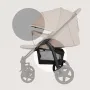 Carucior sport, Lionelo, Annet Plus, De la nastere, Cu accesorii si capotina XXL reglabila, 0 - 22 Kg, Conform cu standardele europene de securitate EN1888-1 si EN1888-2, Bej - 25