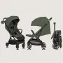 Carucior sport, Lionelo, Bess, Sustine 22 kg, 6 luni+, Capotina impermeabila si protectie SPF 50+, Include suport sticla, Pliere cu o singura mana, Maner pentru transport, Verde - 3