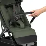 Carucior sport, Lionelo, Bess, Sustine 22 kg, 6 luni+, Capotina impermeabila si protectie SPF 50+, Include suport sticla, Pliere cu o singura mana, Maner pentru transport, Verde - 10