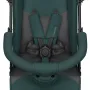 Carucior sport, Lionelo, Elia, Cu plasa de tantari, Suport de picioare reglabil, Spatar ajustabil in 4 pozitii, Capotina XXL, Pliere tip umbrela, Capacitate 15 kg, 6 luni+, EN 1888, Verde grafit - 11