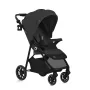 Carucior sport, Lionelo, Emma One, Cu tavita, Suport pahar, Plasa de tantari, Roti EVA, Maner reglabil, Pana la 22 kg, 6 luni+, Conform cu EN1888-1, Gri
