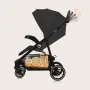 Carucior sport, Lionelo, Emma One, Cu tavita, Suport pahar, Plasa de tantari, Roti EVA, Maner reglabil, Pana la 22 kg, 6 luni+, Conform cu EN1888-1, Gri - 30