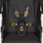Carucior sport, Lionelo, Emma One, Cu tavita, Suport pahar, Plasa de tantari, Roti EVA, Maner reglabil, Pana la 22 kg, 6 luni+, Conform cu EN1888-1, Gri - 31