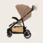 Carucior sport, Lionelo, Emma One, Cu tavita, Suport pahar, Plasa de tantari, Roti EVA, Maner reglabil, Pana la 22 kg, 6 luni+, Conform cu EN1888-1, Bej - 6